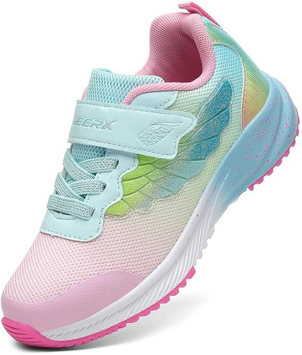 Joy Kids Sneakers Girls Toddler Little Kid Athletic Lightweight Running Training Tennis Shoes | Amazon (US)