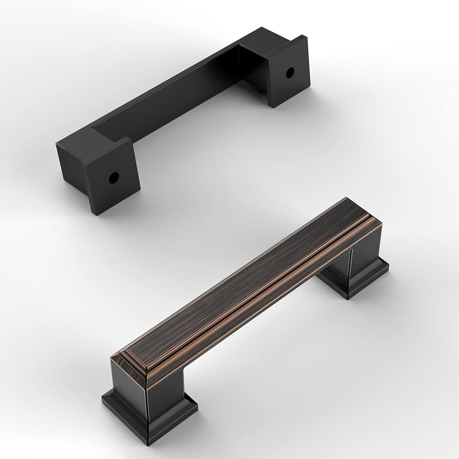 Amerdeco 10 Pack Oil Rubbed Bronze Cabinet Pulls 3" | Amazon (US)