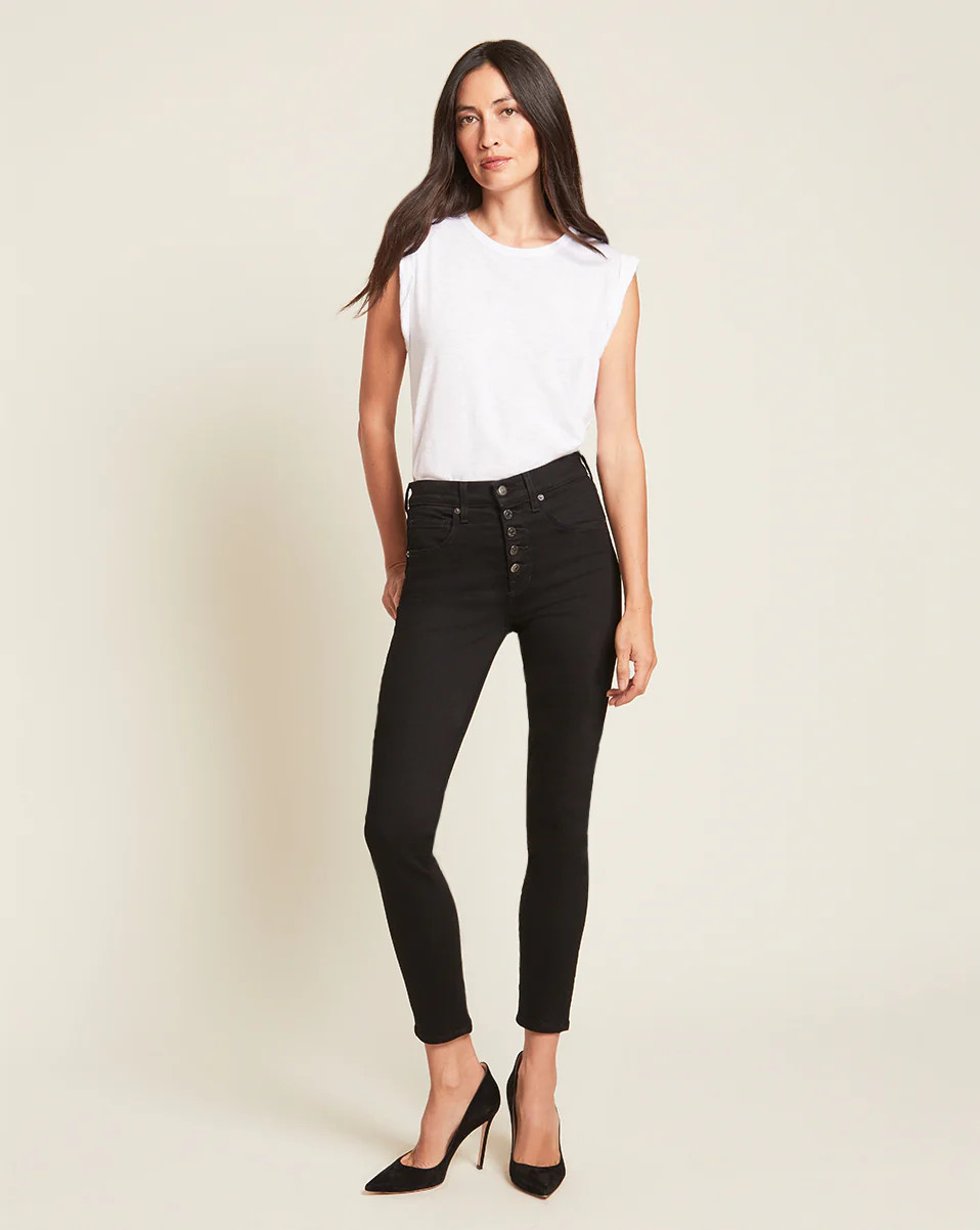 Debbie Ankle-Crop Skinny Jean | Veronica Beard