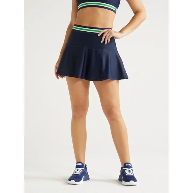 Love & Sports Women’s Tennis Skort, Sizes XS-XXXL - Walmart.com | Walmart (US)