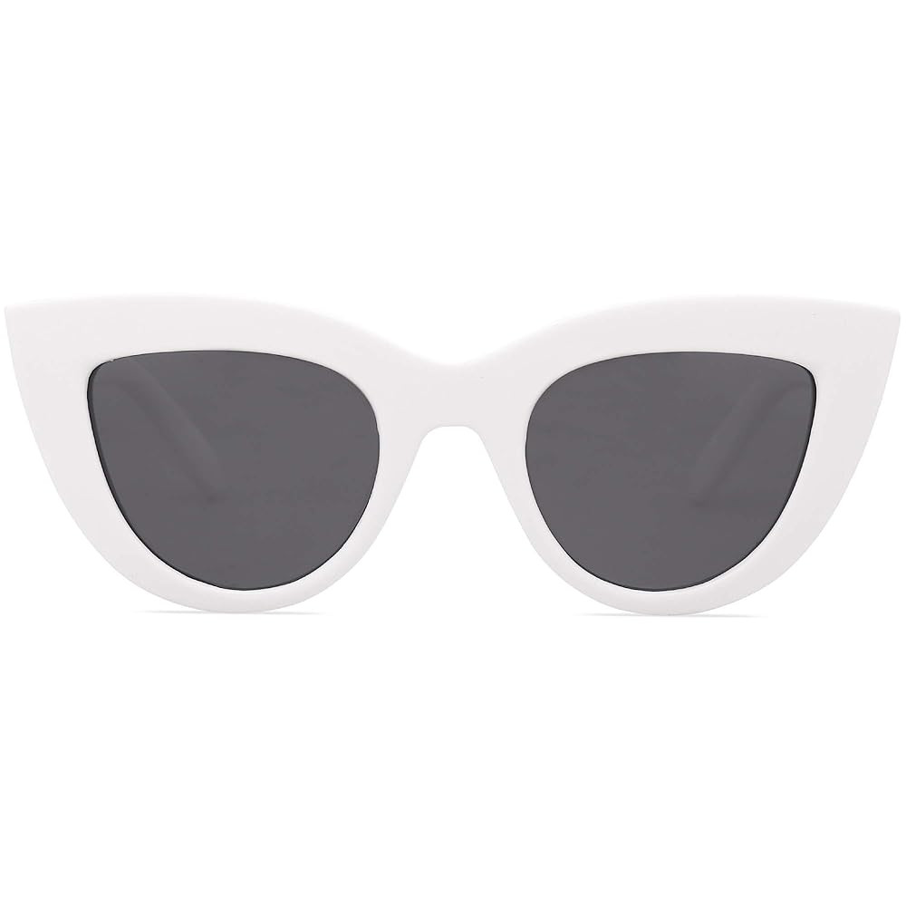 SOJOS Retro Small Vintage Cat Eye Sunglasses for Women Cute Fashion UV400 Sunnies SJ2939 | Amazon (US)