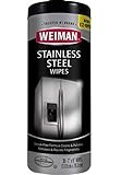 Weiman Products Stainless Steel Wipes 30 Count (Pack of 1) | Amazon (US)