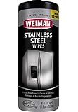 Weiman Products Stainless Steel Wipes 30 Count (Pack of 1) | Amazon (US)