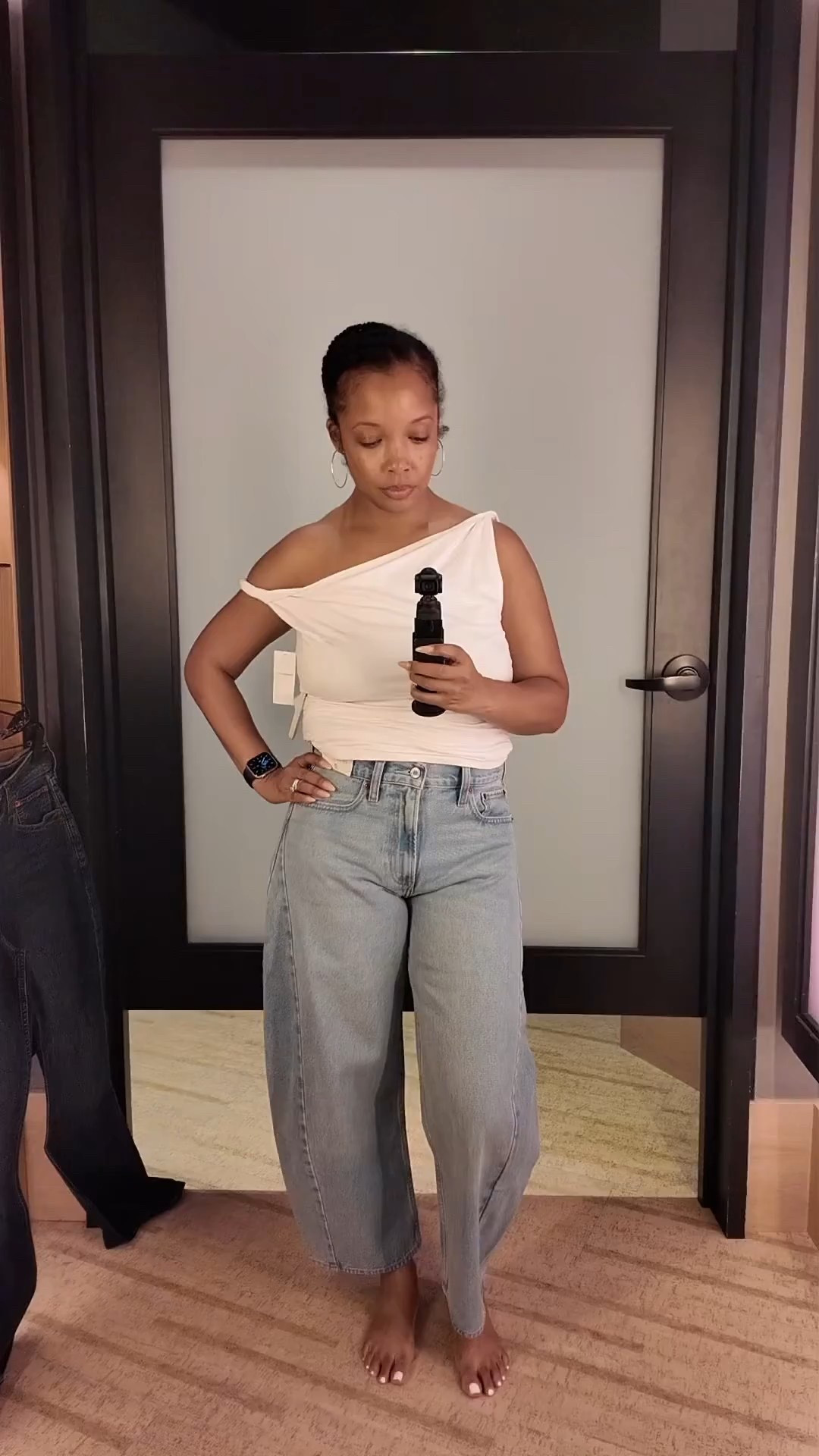 I heart barrel jeans! Wearing 38 and medium  