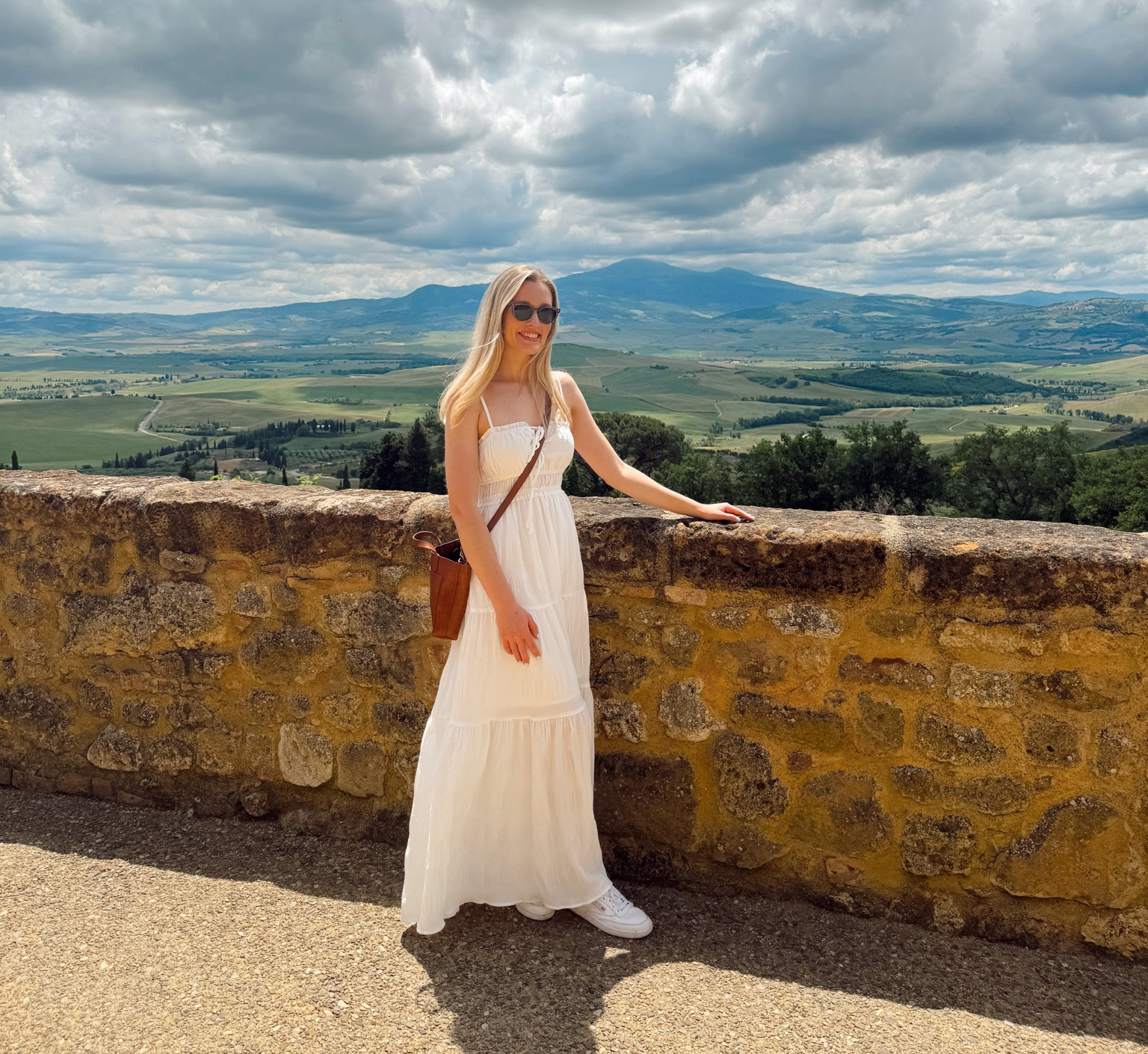 Perfect white summer dress for wine tasting in Tuscany🤍

#LTKWedding #LTKSeasonal