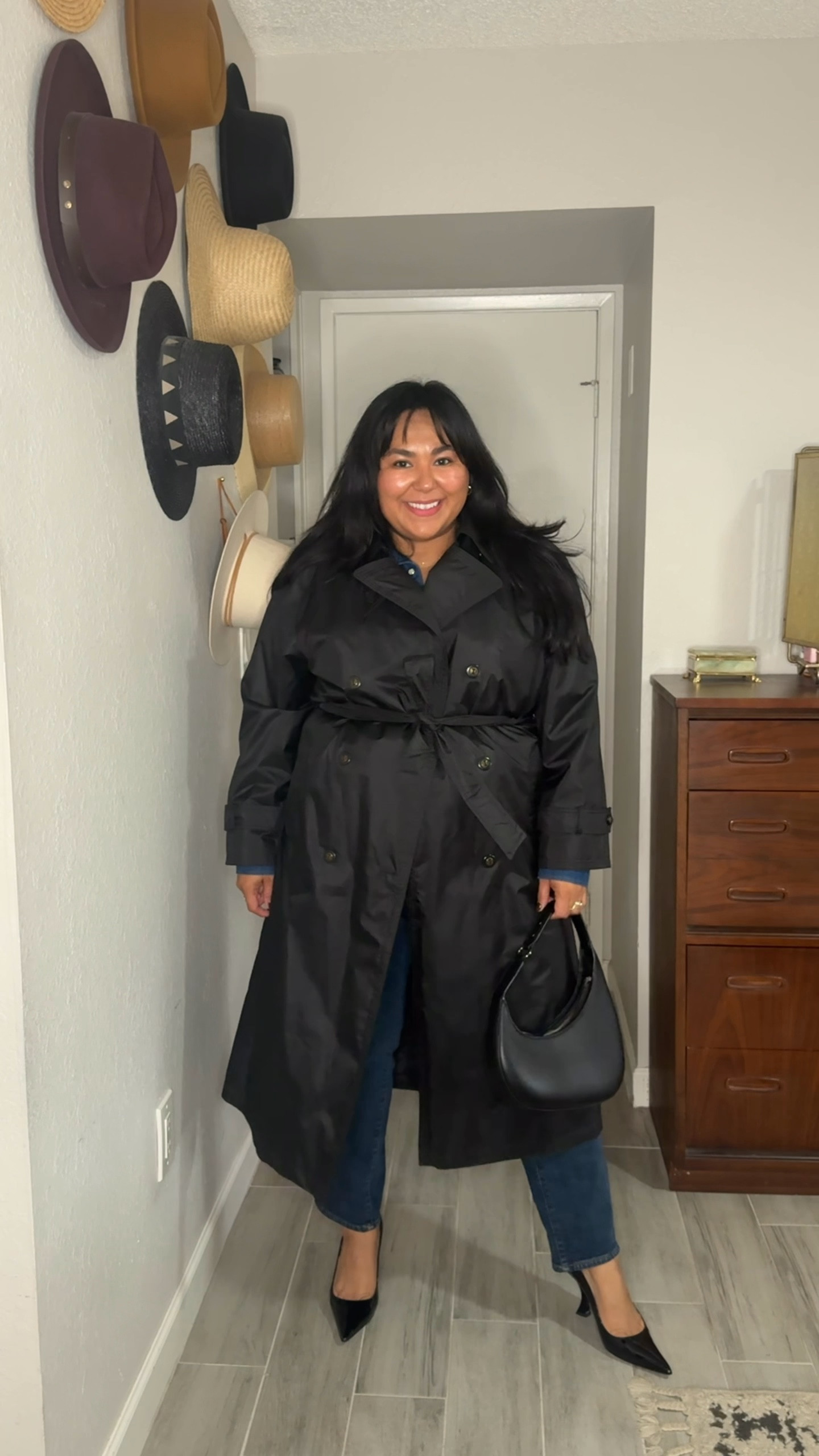 Denim on denim look #2 but make it secret agent. 

#LTKStyleTip #LTKPlusSize #LTKMidsize