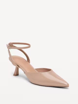 Patent Leather Kitten Heels for Women | Old Navy (US)