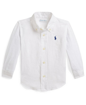 Baby Boys' Collared Neck Shirt | Macy's