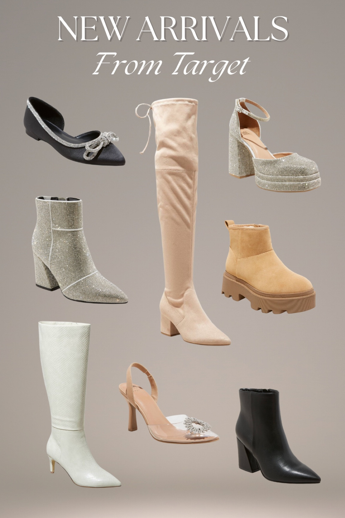 New shoe arrivals from Target!! You know the Holidays are here when you start seeing all the sparkles!!

#LTKHoliday #LTKstyletip #LTKSeasonal