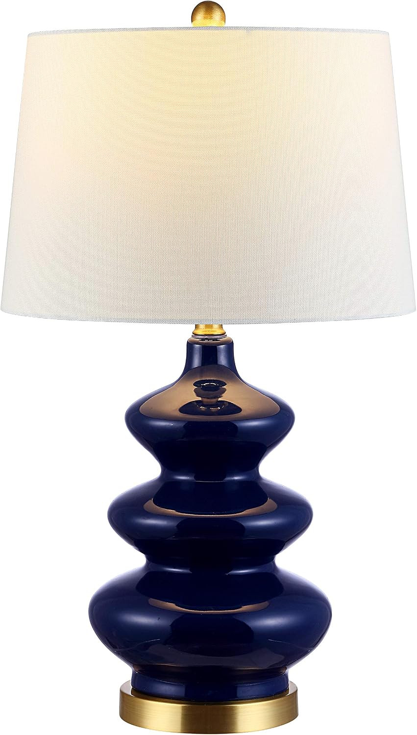 SAFAVIEH Brielle Table Lamp, 26.5" Coastal Navy TBL4282B | Amazon (US)