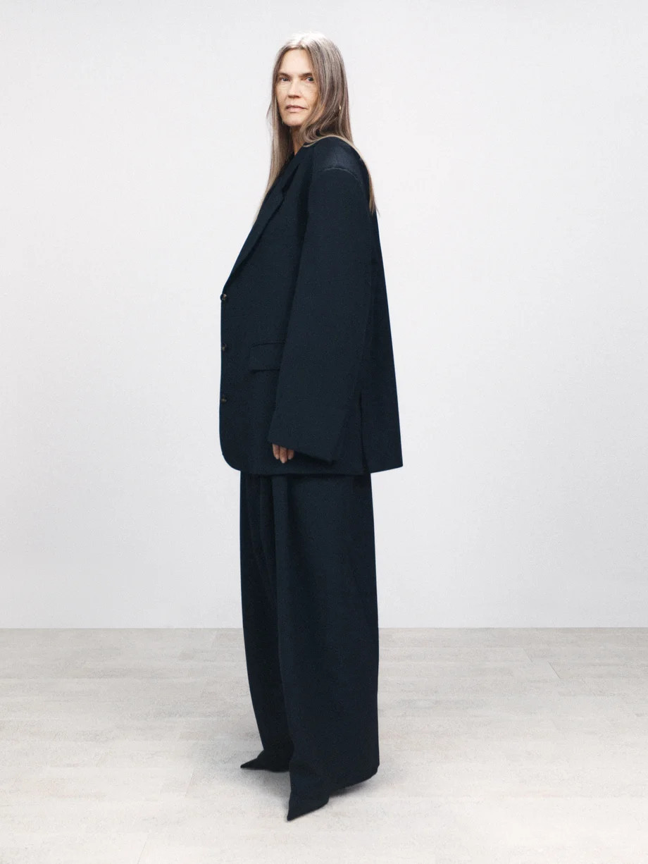 Giant pleat-front suit trousers | Matches (US)