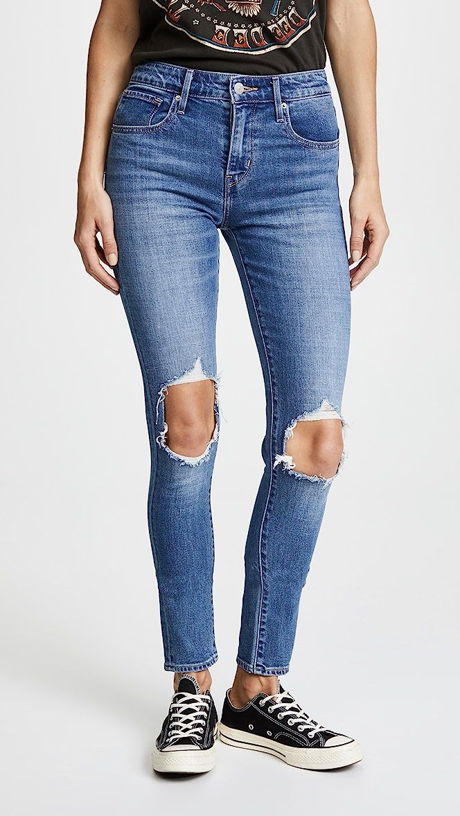 Levi's
                
            

    721 High Rise Distressed Skinny Jeans | Shopbop