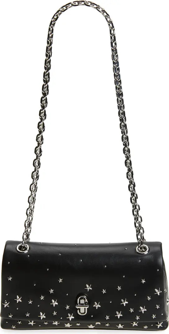 Marc Jacobs Dual Chain Studded Leather Wallet on a Chain | Nordstrom | Nordstrom