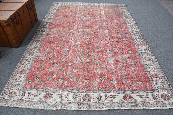 Vintage Rug Large Carpet Turkish Rug Home Decor Rug 80x119 - Etsy | Etsy (US)
