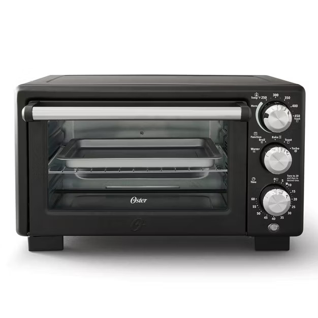 Oster Countertop Convection and 4-Slice Toaster Oven – Matte Black | Target