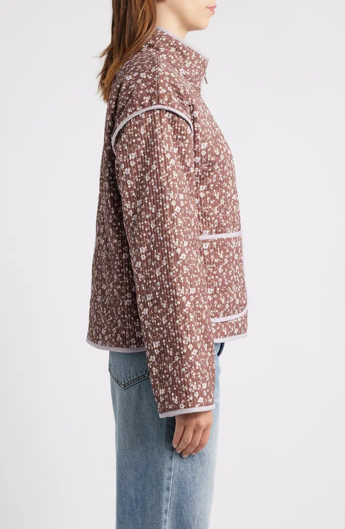Floral Quilted Jacket | Nordstrom