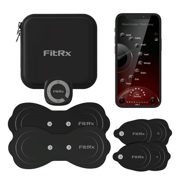 FitRx Electrode Wireless Massager - Rechargeable TENS Unit Muscle Stimulator with App Control | Walmart (US)