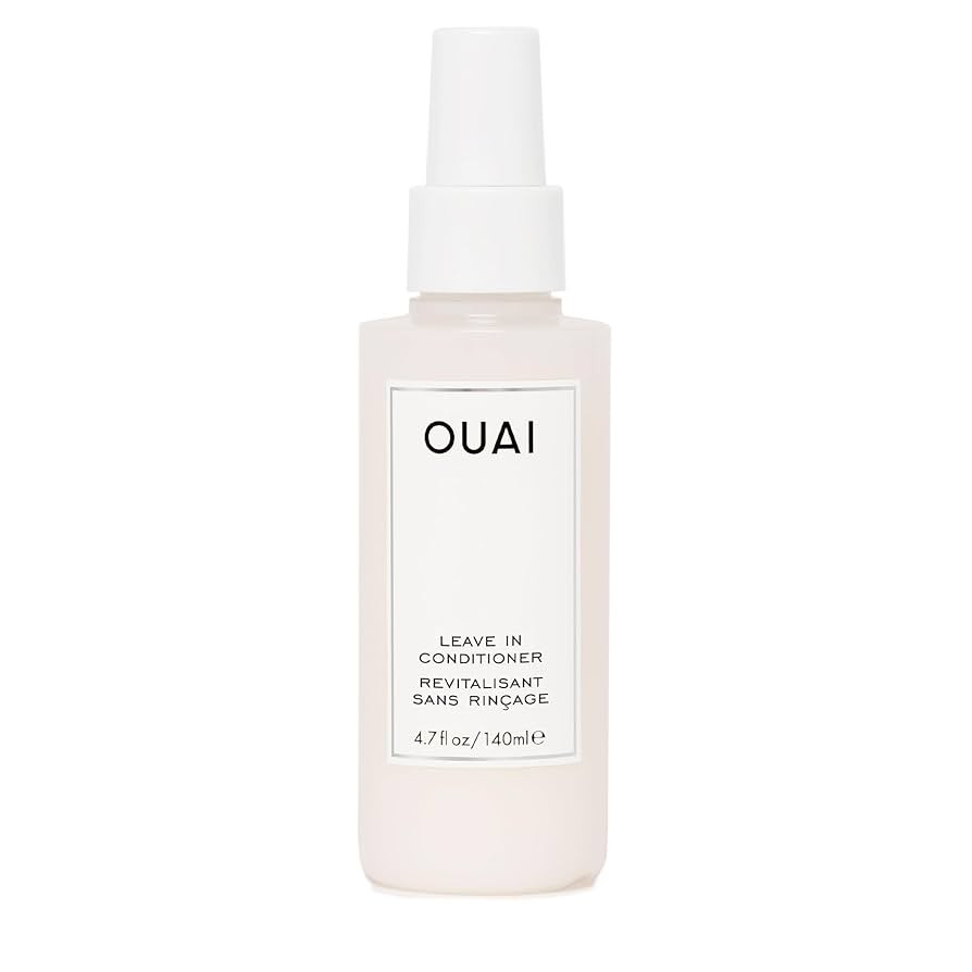 OUAI Leave In Conditioner & Heat Protectant Spray - Prime Hair for Style, Smooth Flyaways, Add Sh... | Amazon (UK)