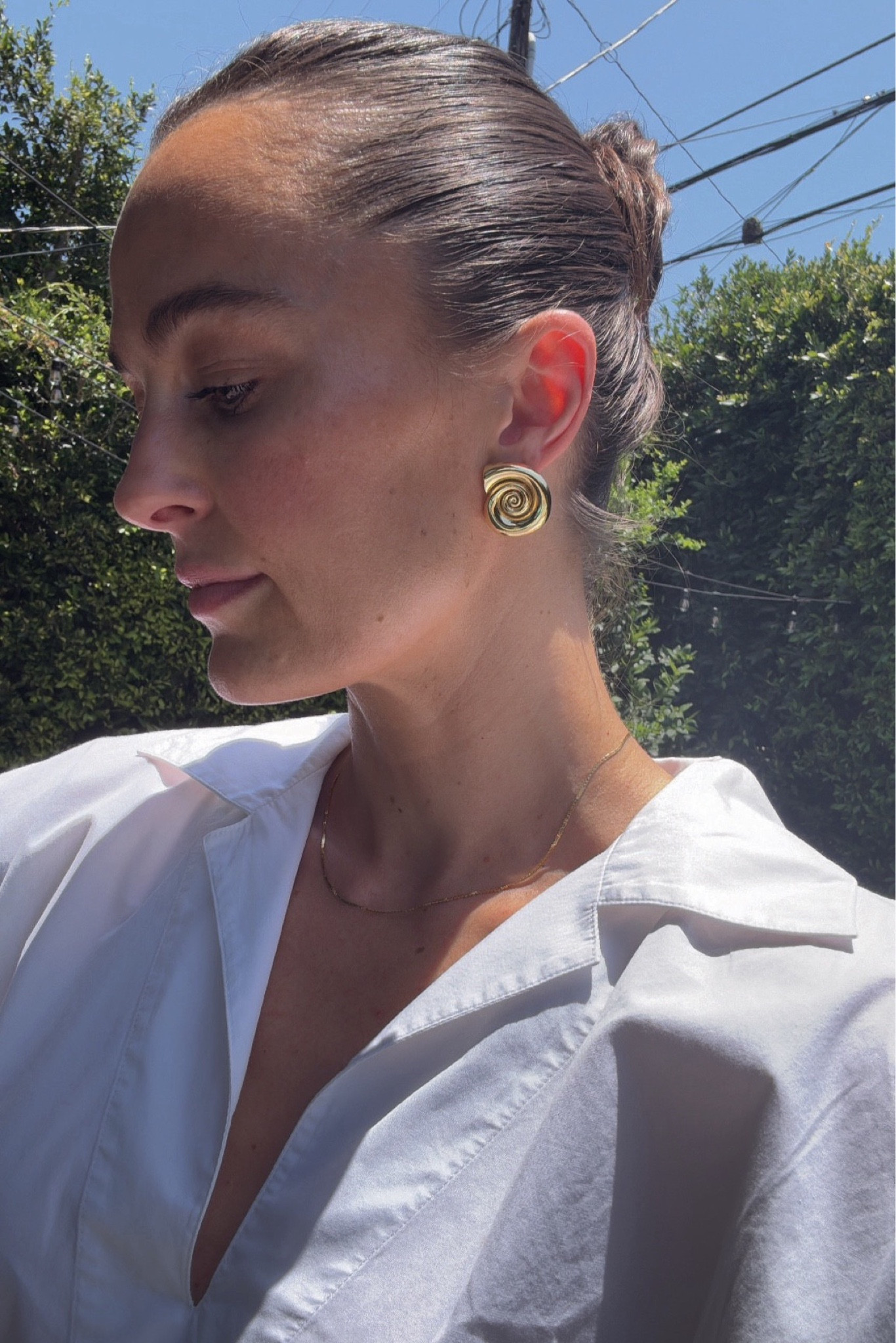 I’ve been loving a gold statement earring recently! 

#LTKStyleTip