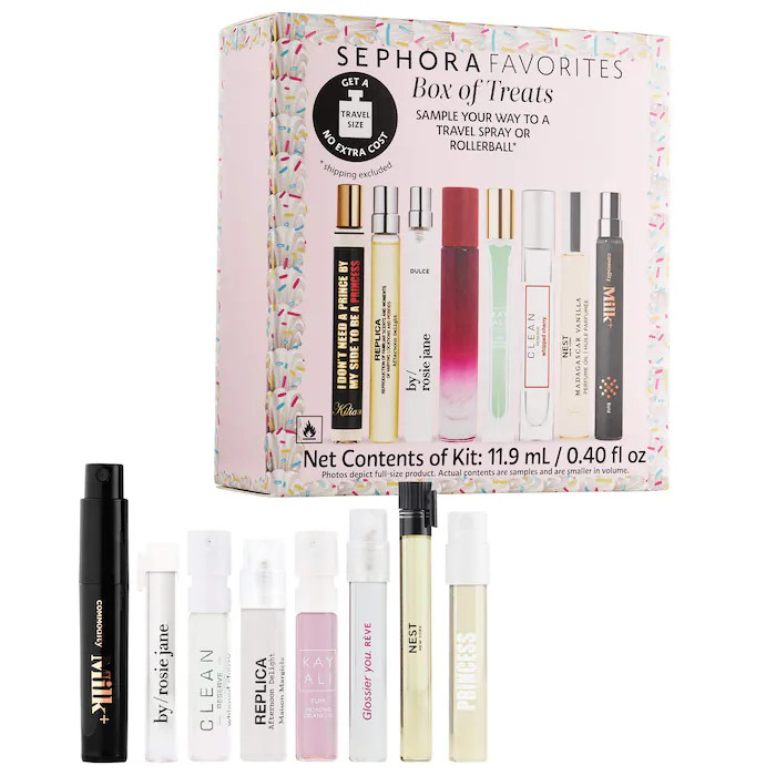 Box of Treats Mini Perfume Sampler Set w/ Redeemable Voucher | Sephora (US)