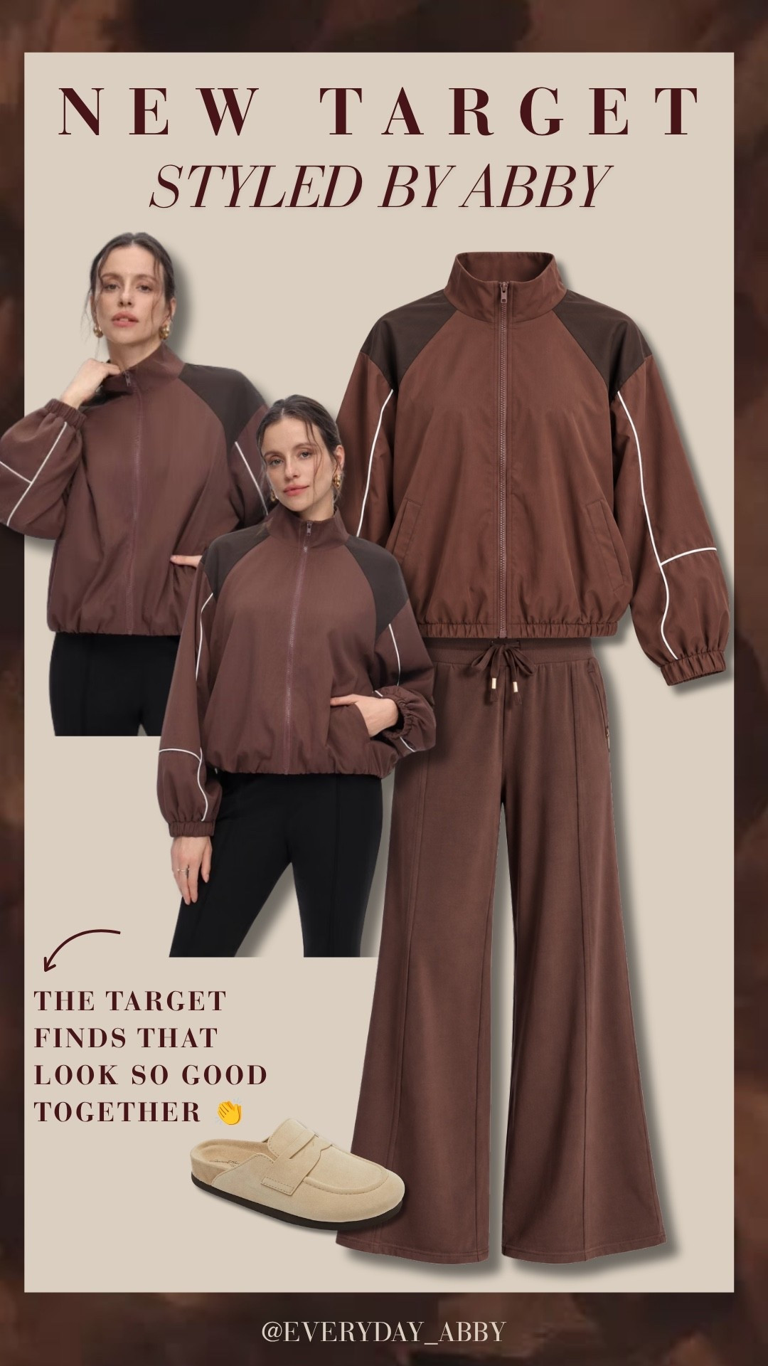Target is REALLY showing off with these new arrivals 😍👏 Obsessed with this chocolate brown combo!!
