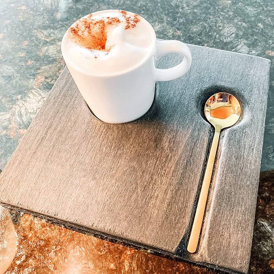 6 PCS Gold Coffee Spoons, 18/8 Stainless Steel Gold Espresso Spoons, 5.2 Inches Vogue Mini Tea Sp... | Amazon (US)