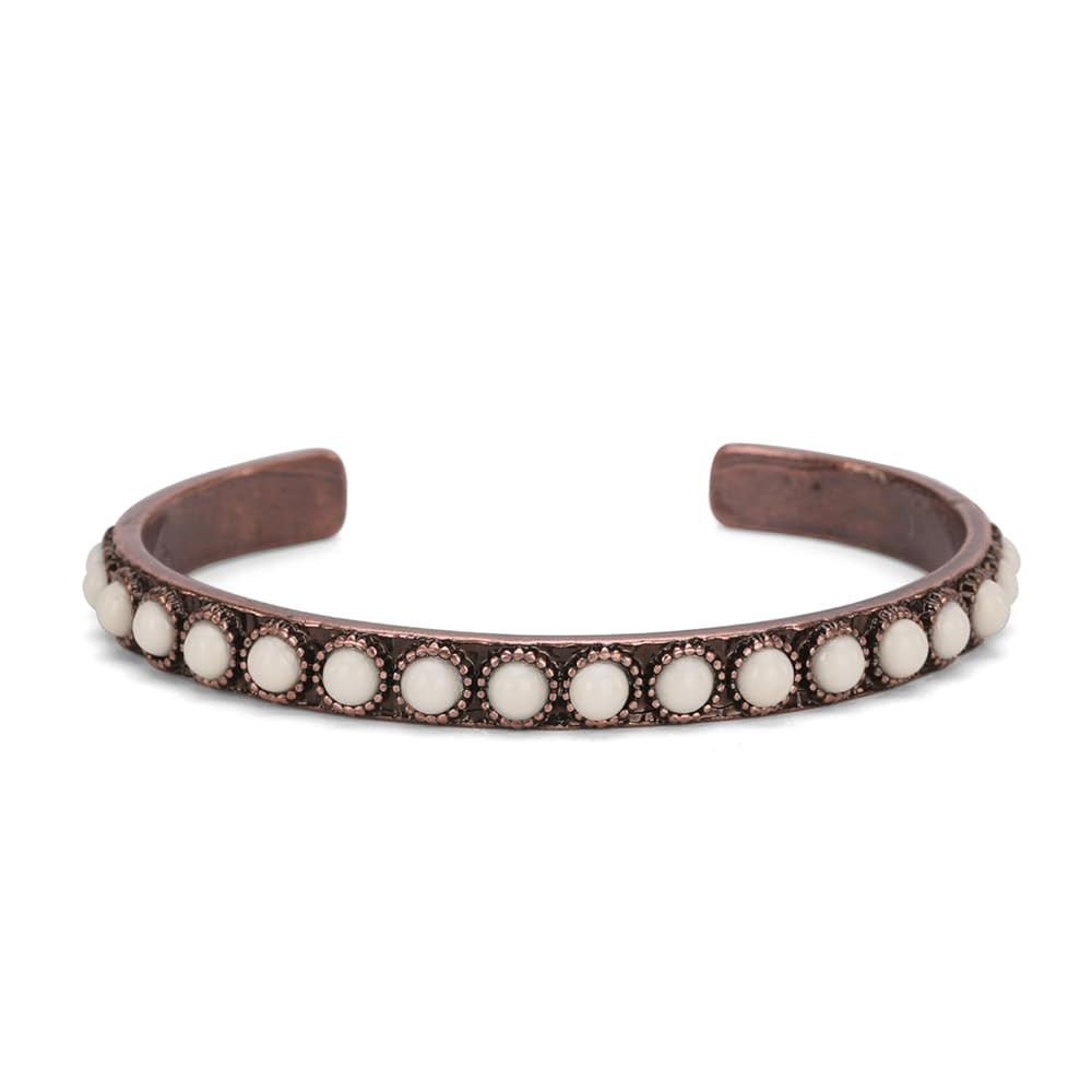 Montana West Rustic Couture's Bohemian Turquoise Cuff Bangle Bracelets for Women Cowgirl | Amazon (US)