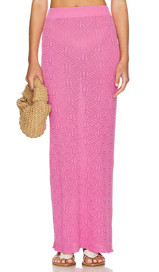 Josefina Maxi Skirt in Pink | Revolve Clothing (Global)