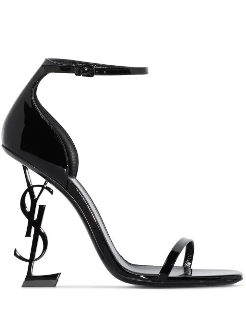 Saint Laurent Opyum 110mm Sandals - Farfetch | Farfetch (US)