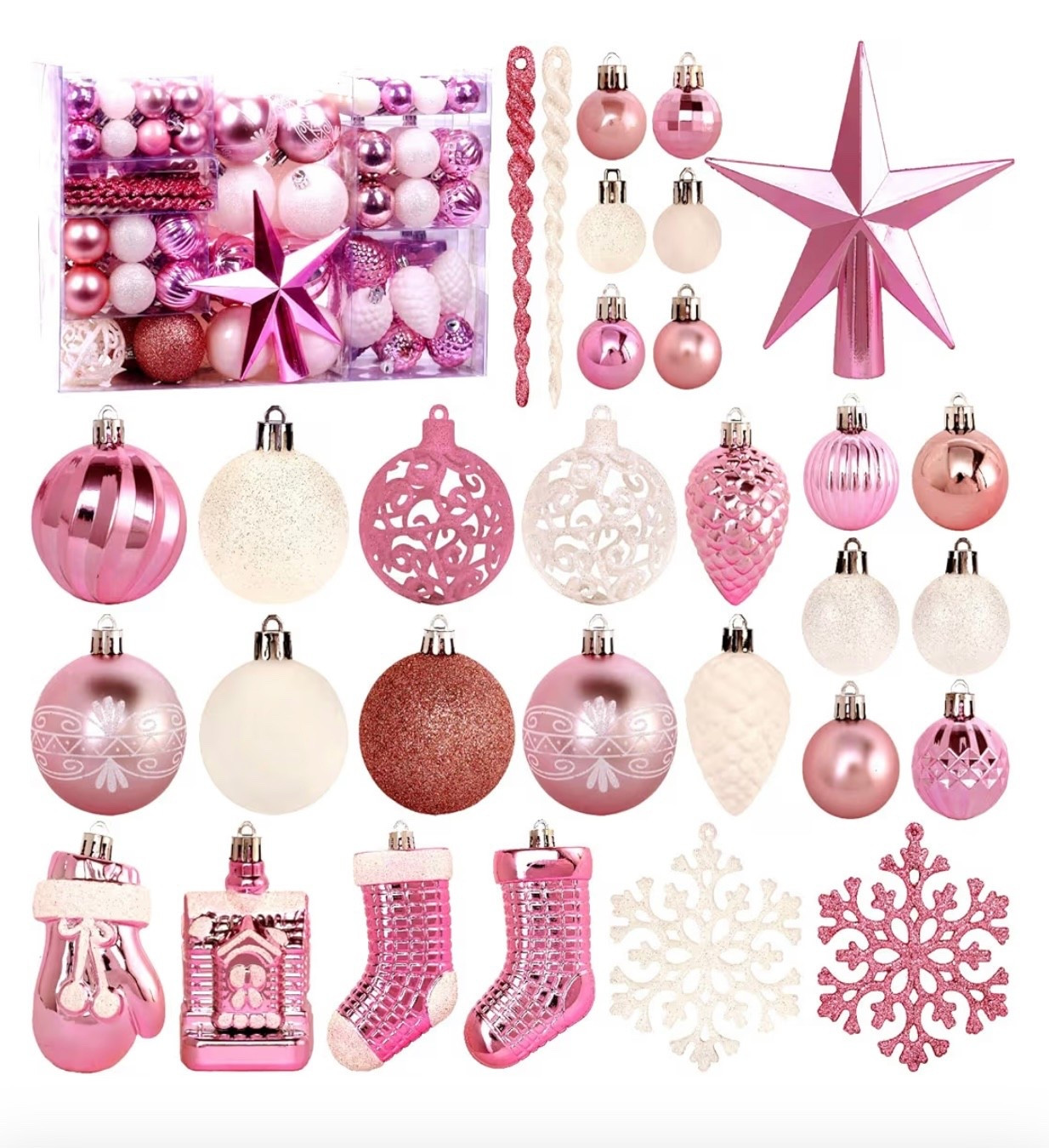 I’m dreaming of a pink Christmas 🎄🩷❄️

#LTKHome #LTKHoliday #LTKSeasonal