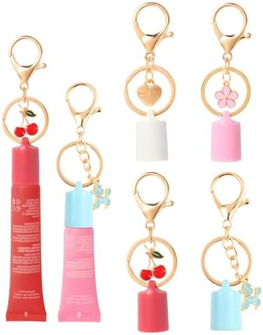 Keychain Cap for Summer Fridays 0.5 Oz Lip Balm keychain,Keychain Cap Compatible with LANGIGE 0.3... | Amazon (US)