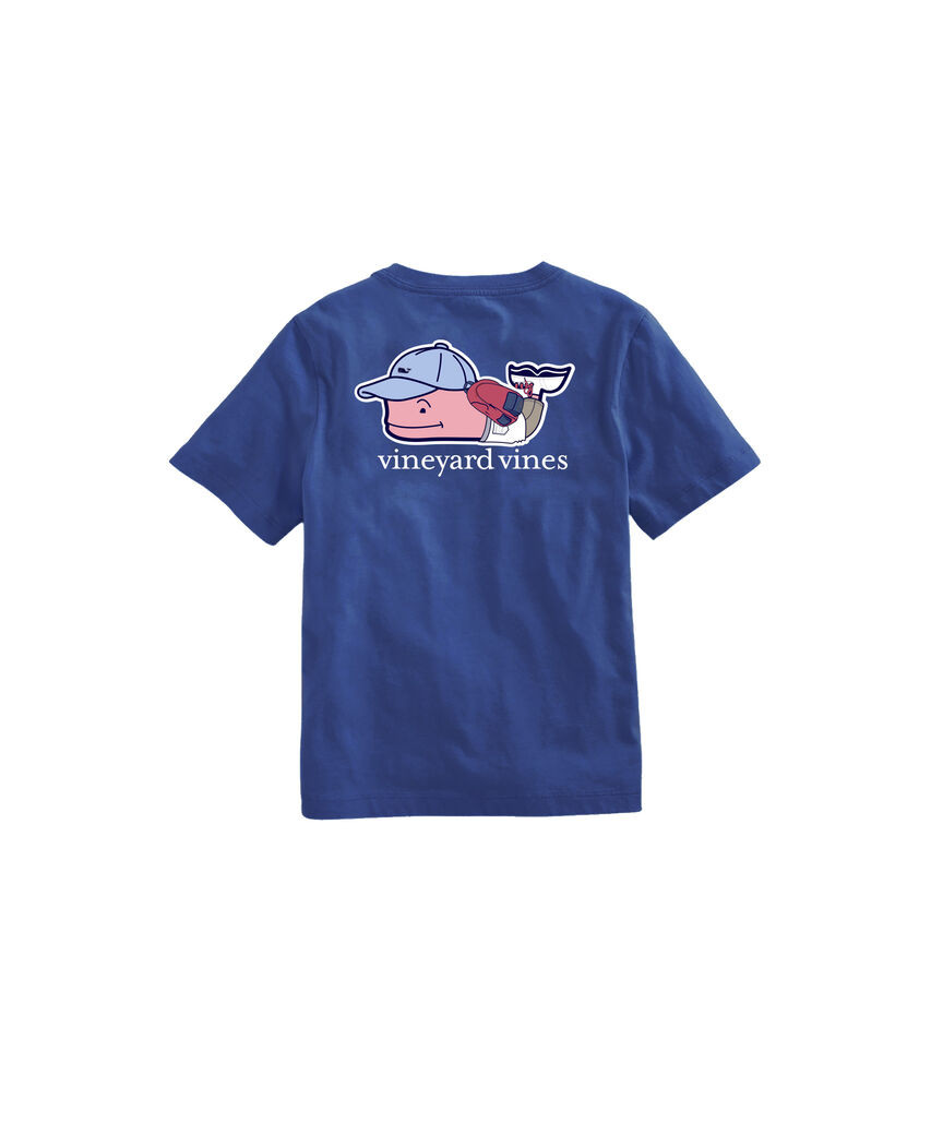 OUTLET Boys' Back To School Whale Short-Sleeve Pocket Tee | vineyard vines
