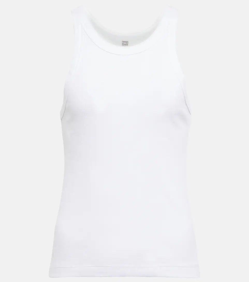 Cotton-blend jersey tank top | Mytheresa (US/CA)