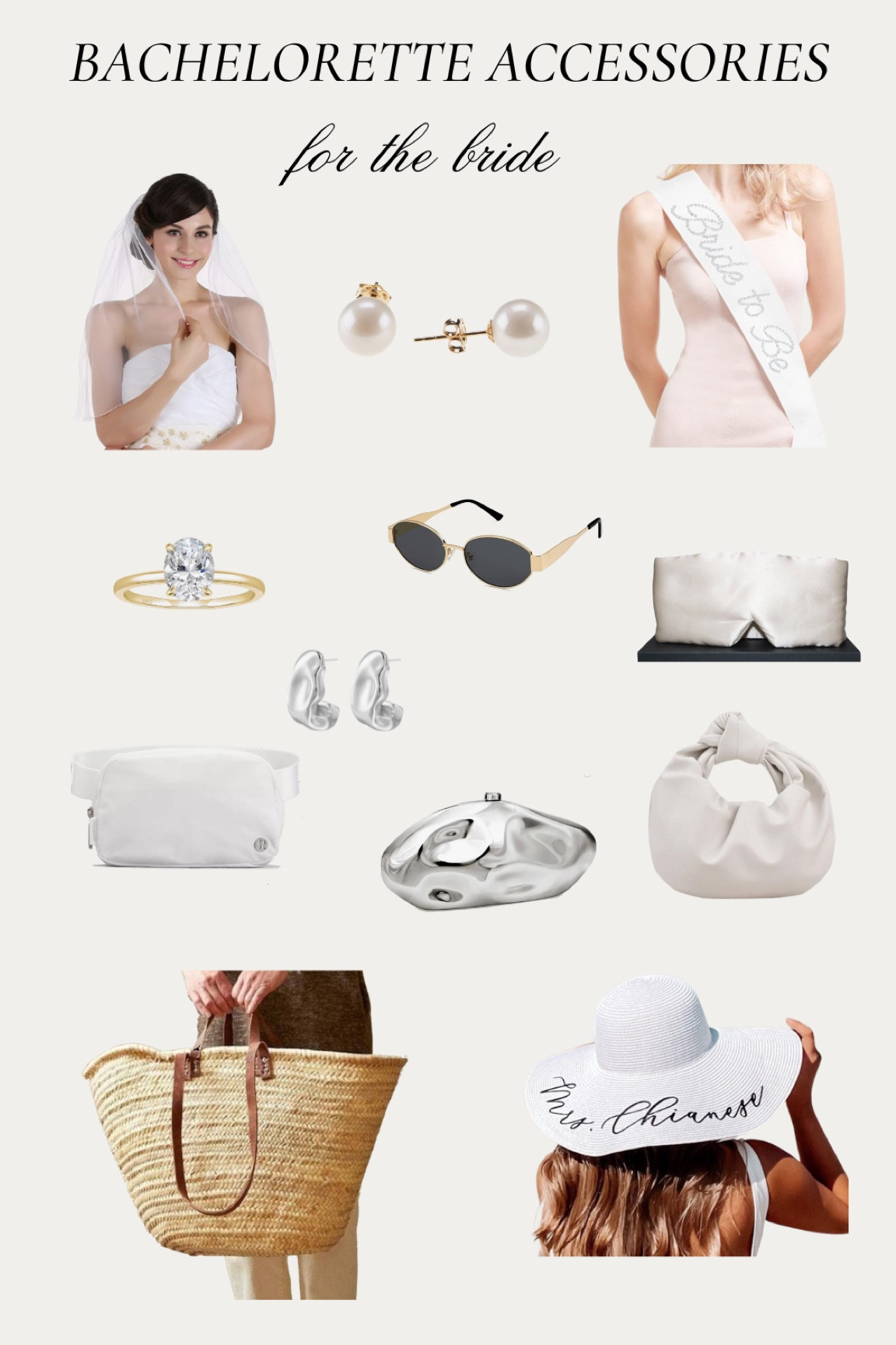 Bachelorette accessories for the bride👰🏽‍♀️💍

#LTKStyleTip #LTKShoeCrush #LTKSwim