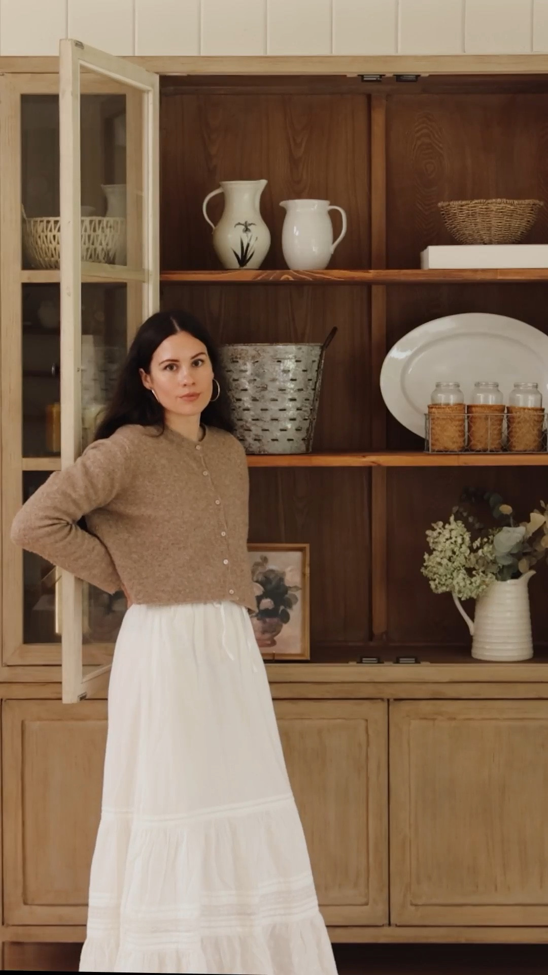 This skirt moves beautifully — lightweight with soft structure.
Paired with a neutral cardigan for an effortless early spring look. Easy to dress up or keep relaxed.
Exact pieces are linked below, along with similar alternatives.

#LTKootd #LTKdayinmylife #LTKgrwm