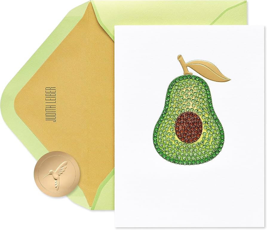 Papyrus Judith Leiber Blank Card for Her (Gemmed Avocado) | Amazon (US)