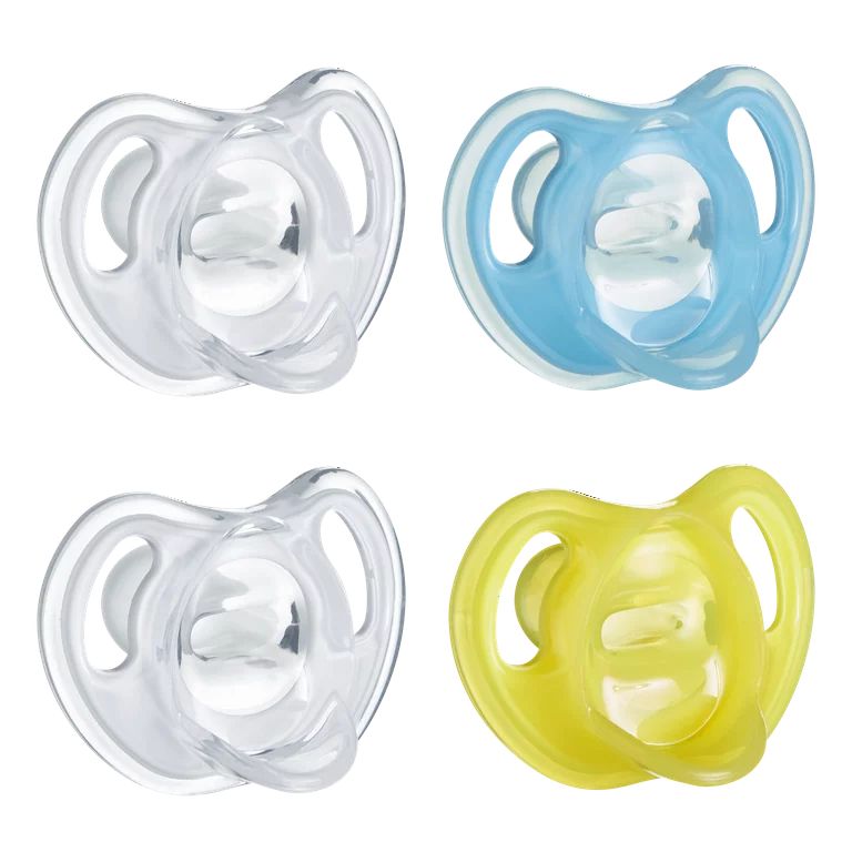 Tommee Tippee Ultra-Light Silicone Pacifier, Symmetrical One-Piece Design, BPA-Free Silicone Bink... | Walmart (US)