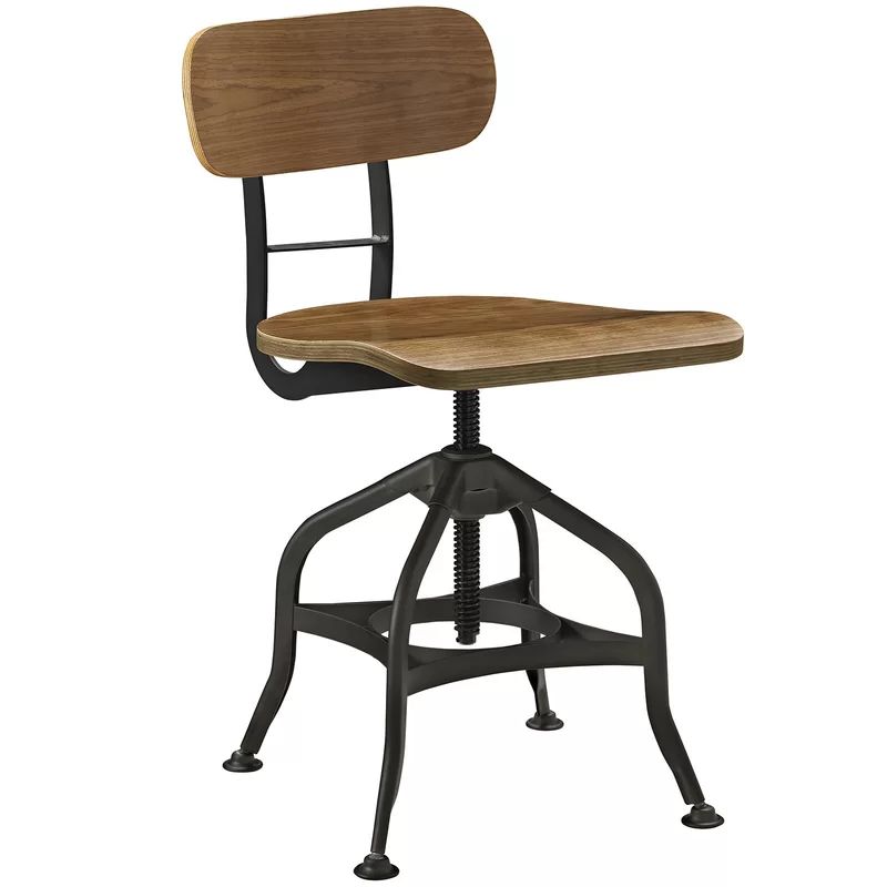 Delilah Adjustable Height Swivel Dining Stool | Wayfair Professional