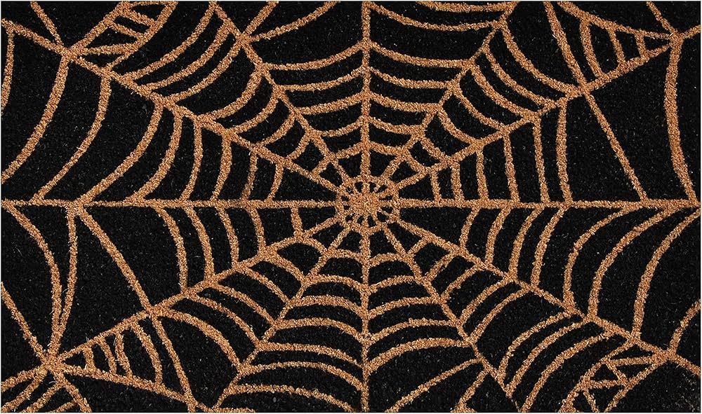 Calloway Mills 101951729 Scary Web Doormat, 17x29, Black and Natural | Amazon (US)