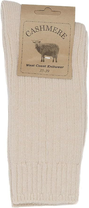 WEST COAST KNITWEAR Womens Fine Cashmere and Merino Wool Super Soft and Warm Socks | Amazon (UK)