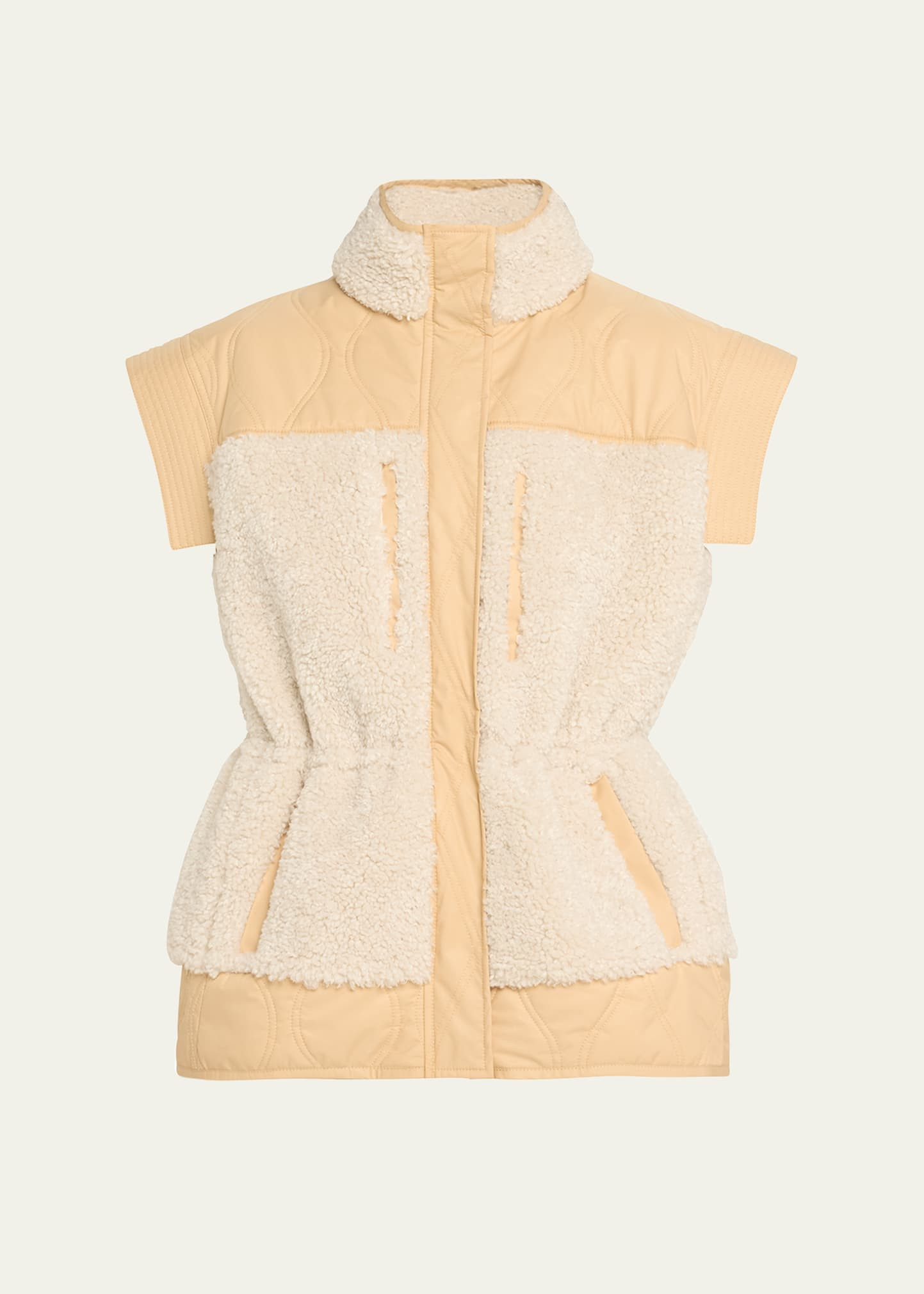Ulla Johnson Shiloh Faux Shearling Vest | Bergdorf Goodman