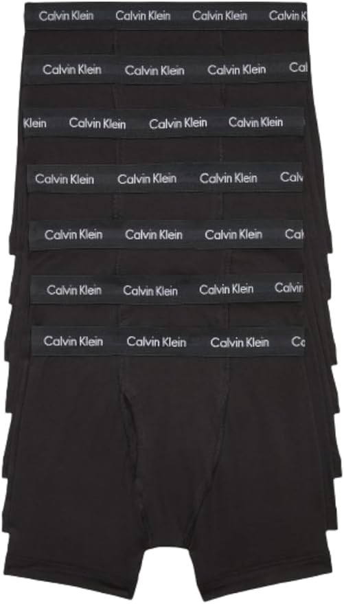 Calvin Klein Men's Cotton Stretch 7-Pack Boxer Brief | Amazon (US)