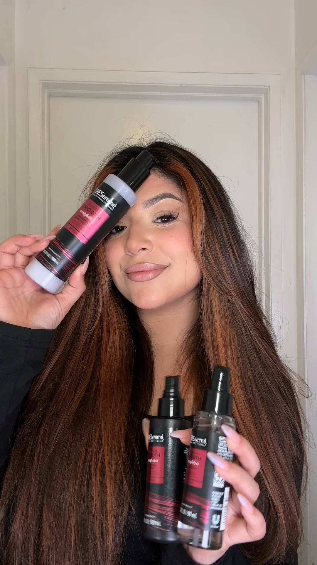 Straightening routine 