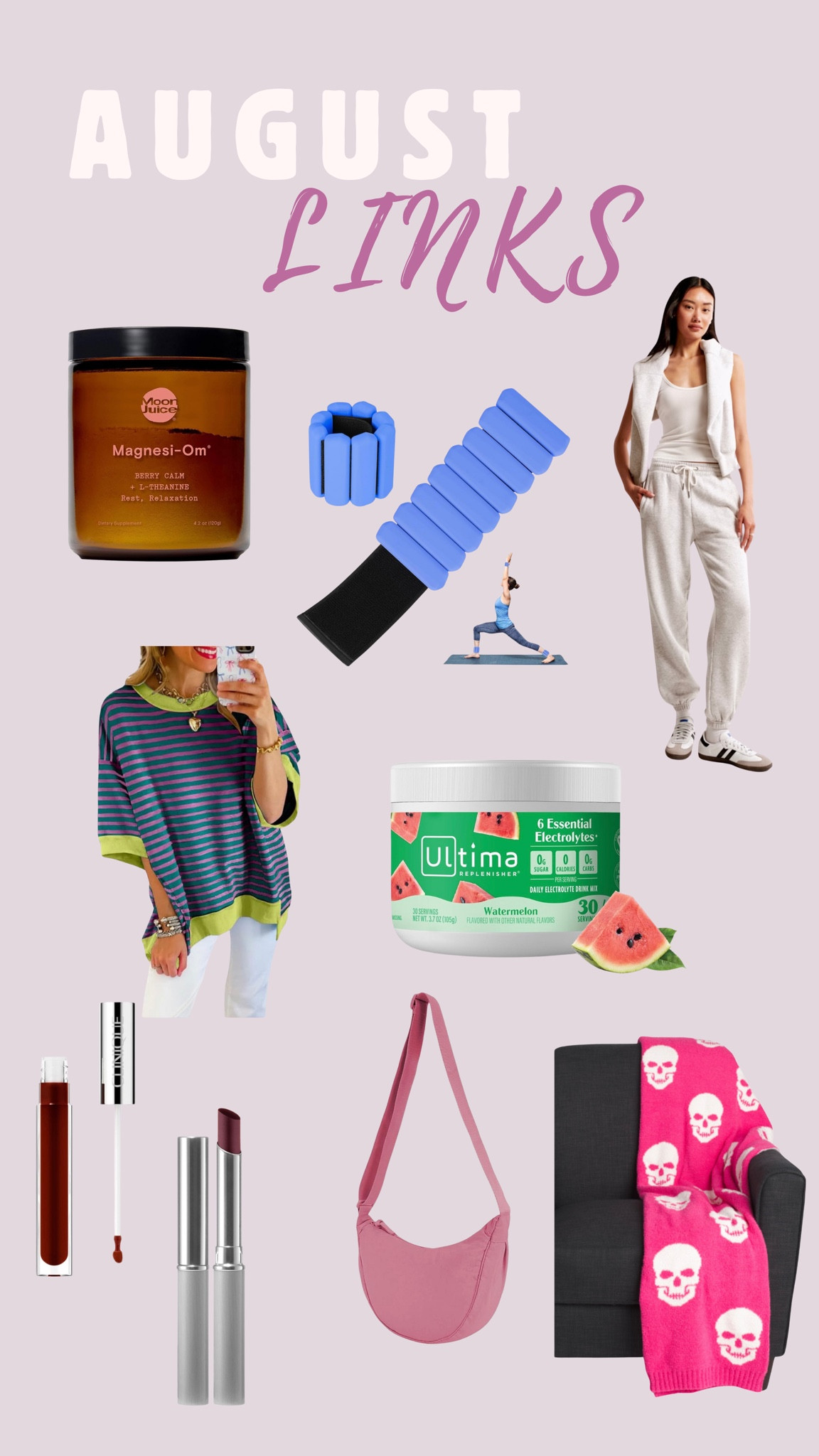 August was all about health, comfort and style! 
