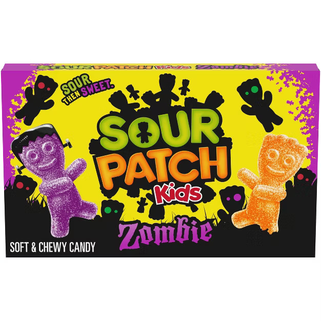 Sour Patch Kids Halloween Zombies Theater Box - 3.5oz | Target