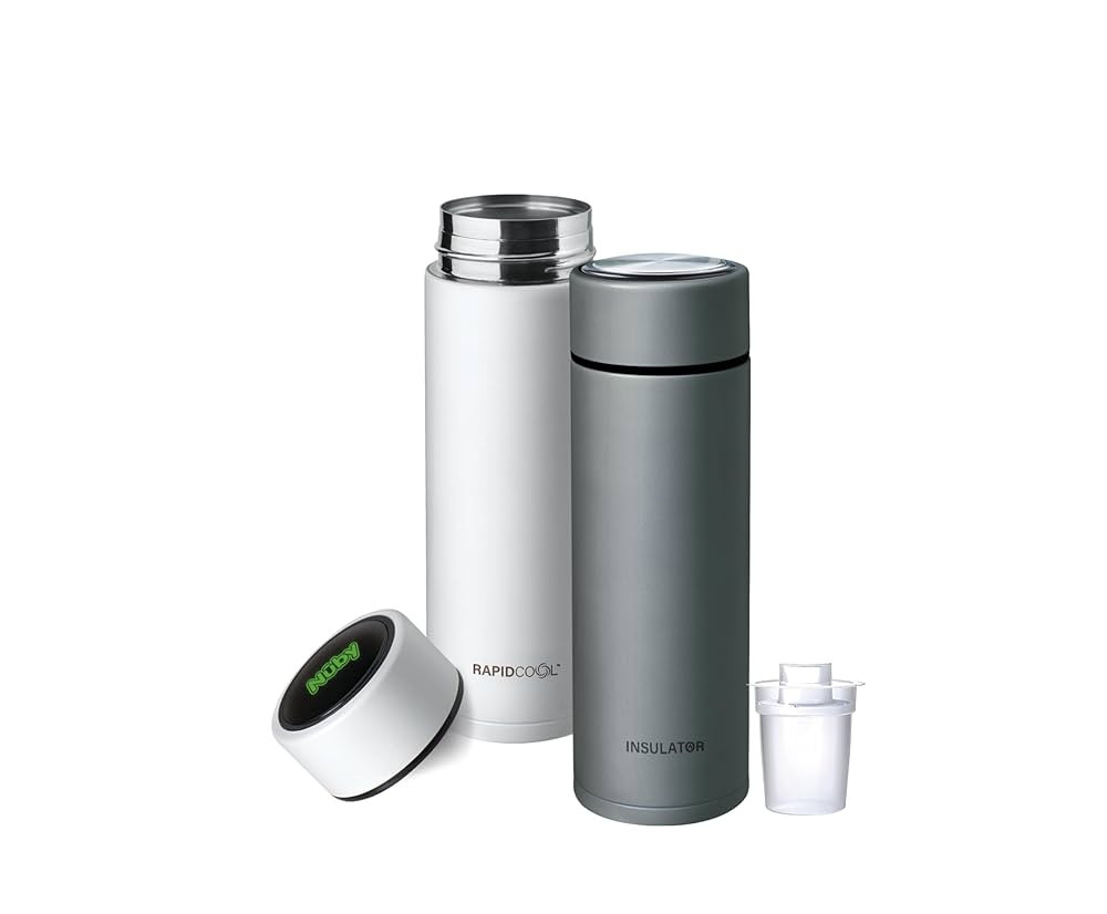 Nuby RapidCool Portable Baby Bottle Making Twin Pack - Prepare A Perfect Formula Feed in 2 Minute... | Amazon (UK)