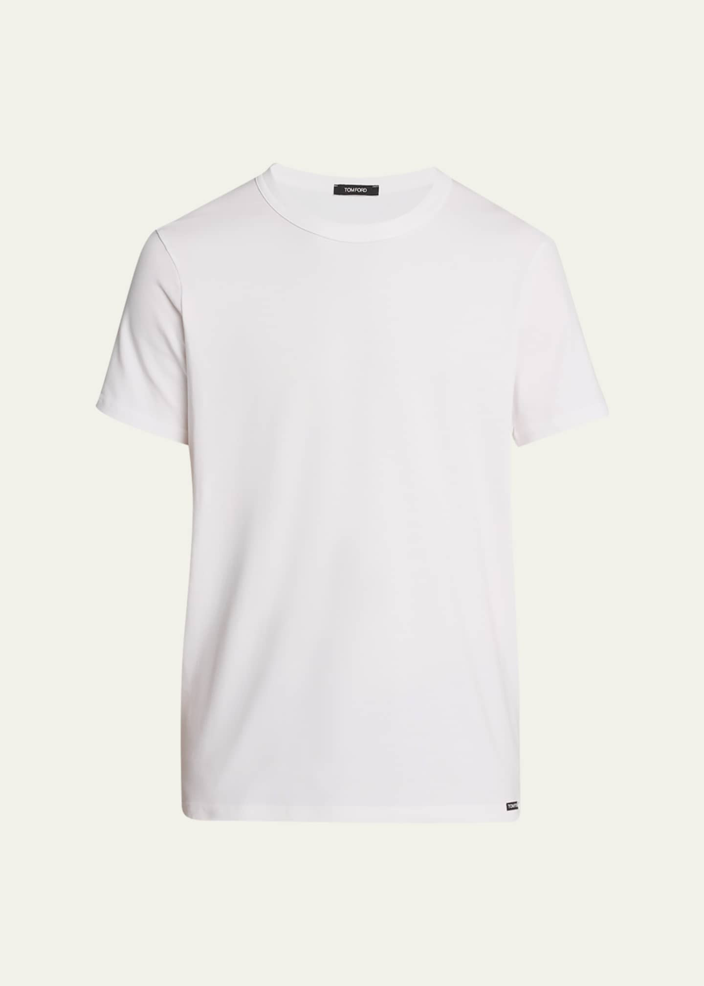 TOM FORD Men's Solid Stretch Jersey T-Shirt | Bergdorf Goodman