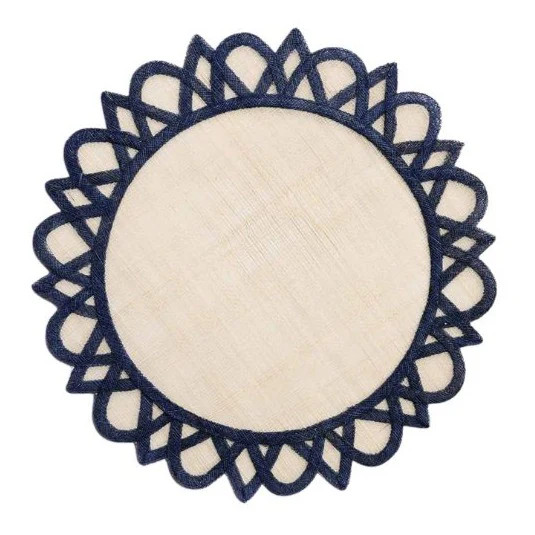 Spring Lake Rice Paper Placemats - Navy | Cailini Coastal