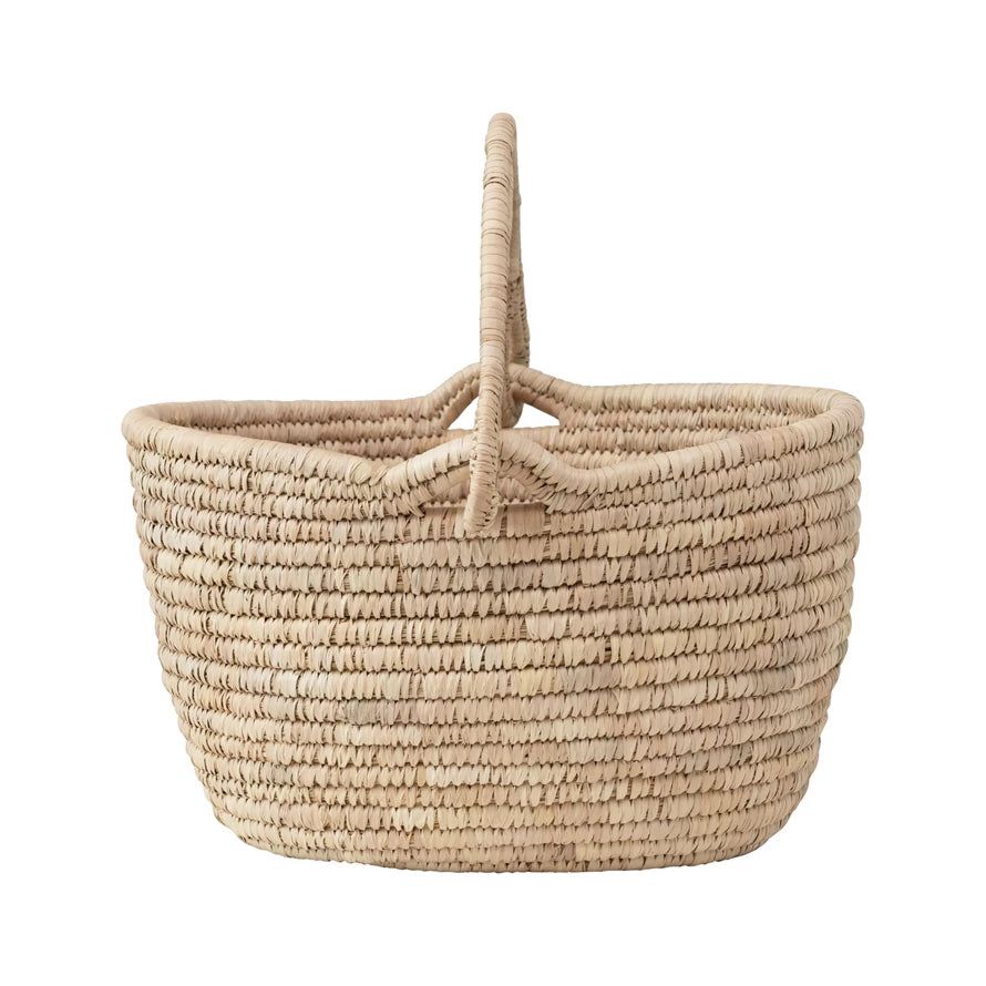 Artisan Handwoven Natural Basket | APIARY by The Busy Bee