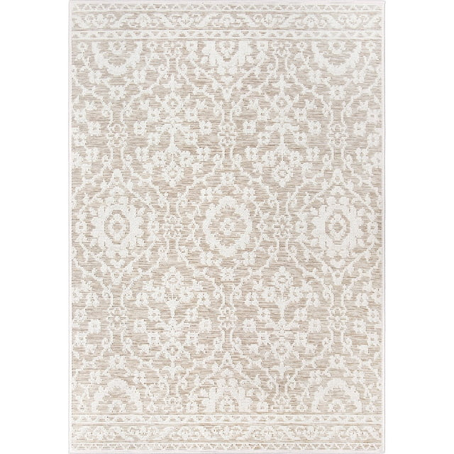 My Texas House Amelia 8' X 10' Driftwood Reversible Outdoor Rug - Walmart.com | Walmart (US)